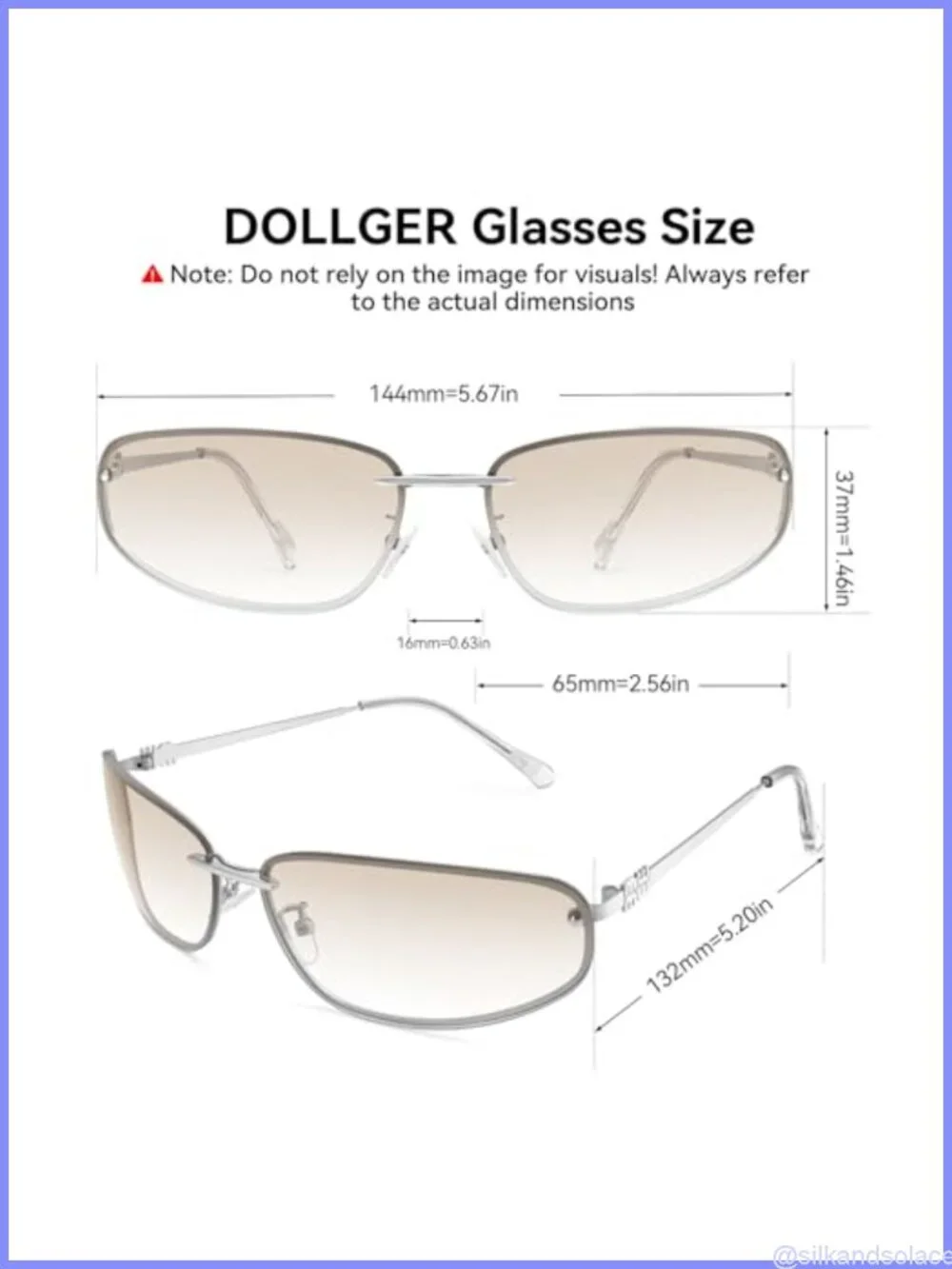 Y2K Retro Wrap Around Sunglasses Metal Frame UV400 Lightweight